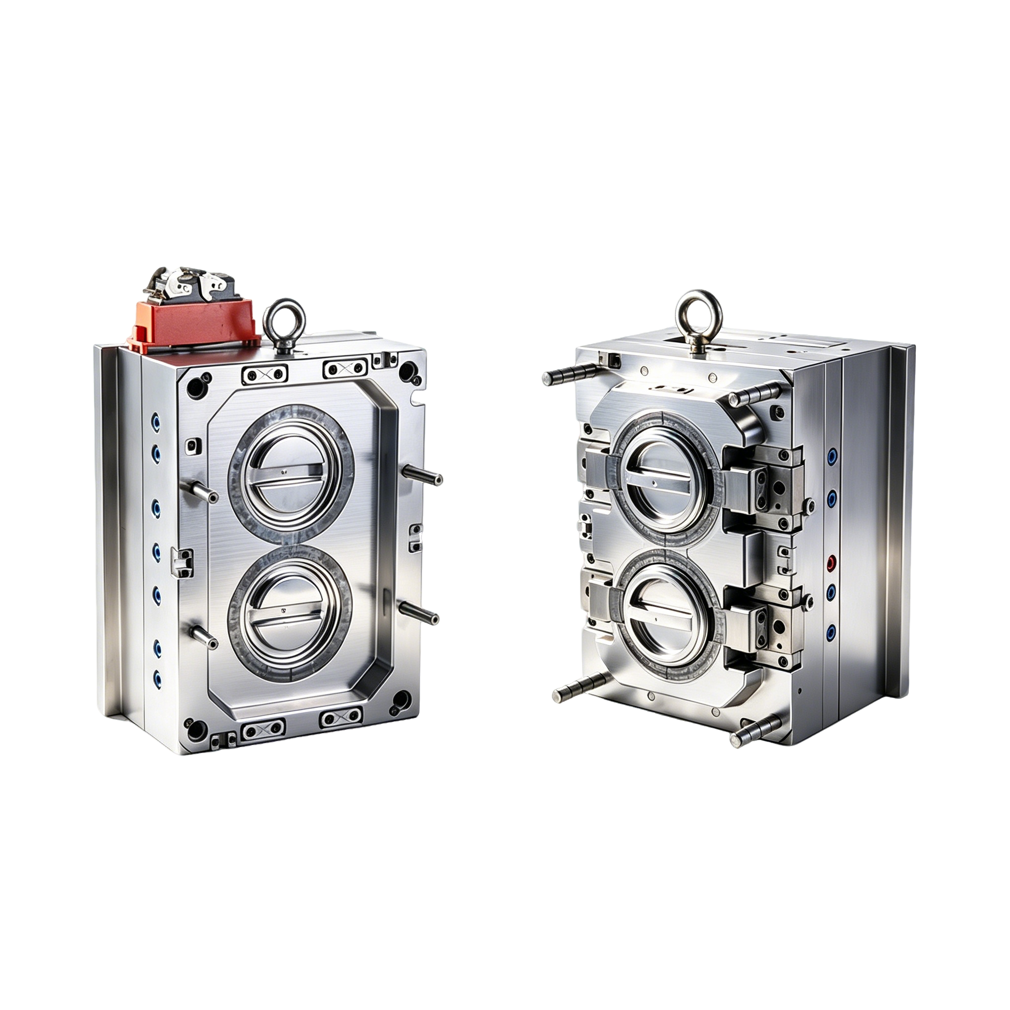 Molde de inyección para contenedor de almacenamiento de alimentos redondo